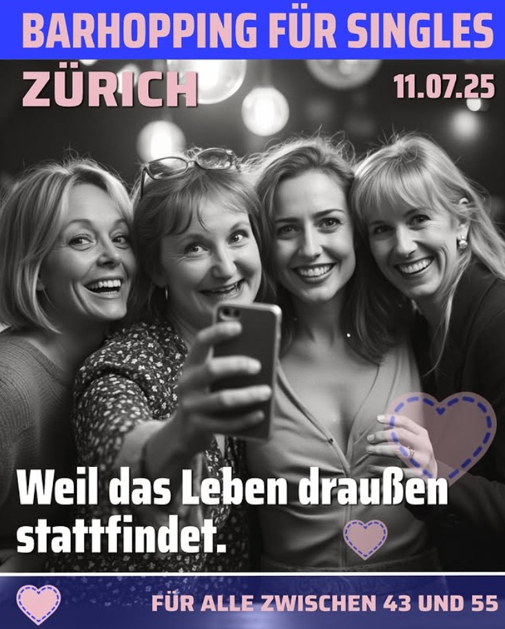 Barhopping Basel – Afterwork Tour für Singles