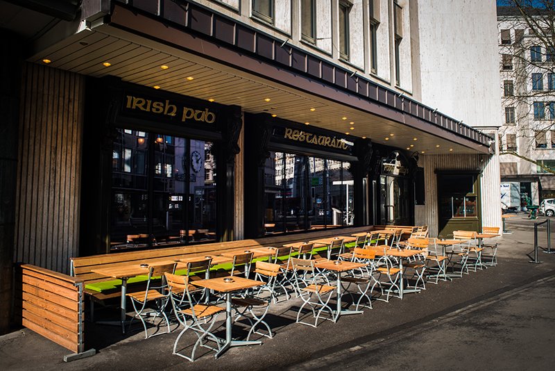 Paddy Reilly’s Basel – Publikum während Live-Musik am Wochenende